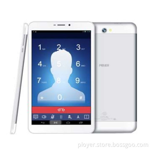 6-inch 3G Tablet PC with Quad-core MTK8382 CPU, Phone Call, GPS and BT Functions